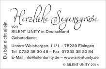Rückseite / Du bist nicht allein